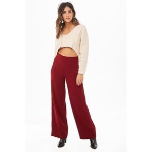 High-Waist Wide-Leg Pants